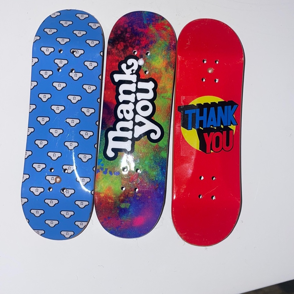 THANK YOU TECH DECKS